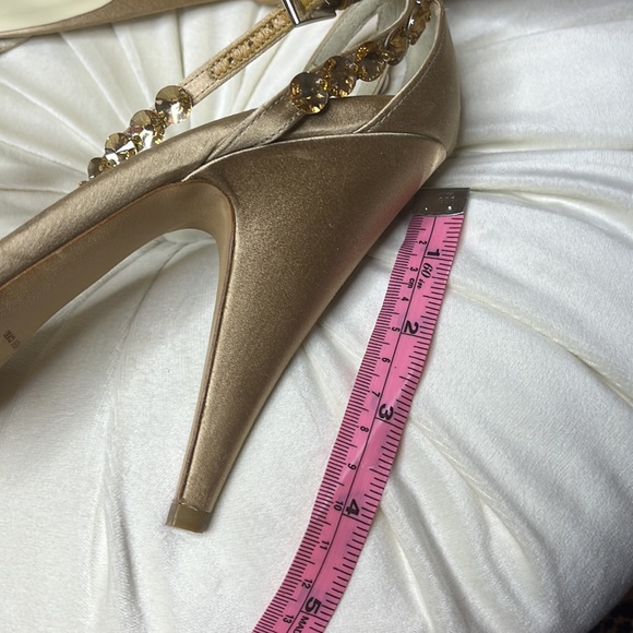 PRADA Satin Crystal Heels - Picture 6 of 11